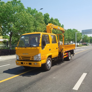 Isuzu double rangée marque 3.2 tonnes structure de camion petit camion monté camion grue à flèche avec Dump <span class=keywords><strong>BoxTruck</strong></span> - Product Image 2