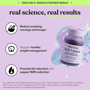 Natuurlijk GLP-1 Dagelijkse <span class=keywords><strong>Supplement</strong></span> met Gepatenteerde Bioflavonoïden Gewichtscontrole Capsule Private Label - Product Image 3