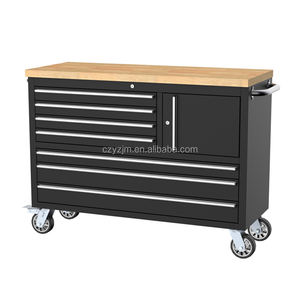 Armoires de garage à 7 tiroirs, coffre à outils robuste, établi, chariot à outils roulant, chariot à outils, établi de mécanicien - Product Image 2