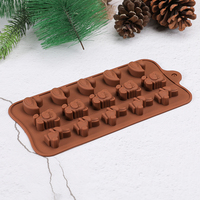 Moules à chocolat en silicone SILIKOLOVE Factory, forme cœur, fleur, animaux mignons, LFGB Platinum, antiadhésifs, sans BPA.