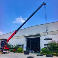 Grue télescopique/à flèche articulée de haute qualité, manipulateur de grue montée sur camion de 12 tonnes SQ12sa5 pour levage en construction