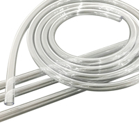 Tuyau d'admission d'air en PVC pur extrudé, tube flexible transparent en PVC, tuyau de transport de qualité alimentaire, tube en PVC