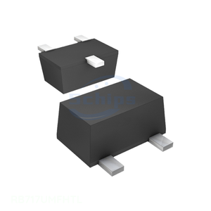 Electronic Component Manufacturer Diode Arrays BOM IC In Stock SC-85 RB717UMFHTL DIODE ARRAY SCHOT 40V 30MA UMD3F - Product Image 1