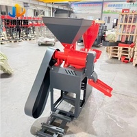 Machine à décortiquer le riz pour usage domestique avec moteur diesel pour un traitement rapide et propre