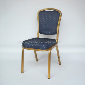 Chaise de banquet bleue de style moderne, chaise de salle à manger empilable en aluminium <span class=keywords><strong>royal</strong></span> pour hôtels, restaurants, mariages et événements pour salles - Product Image 1