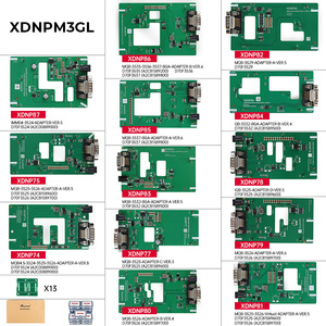 Xhorse MQB48 pour <span class=keywords><strong>VVDI</strong></span> <span class=keywords><strong>PROG</strong></span> et Key Tool Plus Pad, sans démontage, sans soudure, 13 adaptateurs complets, XDNPM3GL - Product Image 1