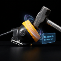 Linterna frontal portátil para minero de carbón, luz Led para casco de minería, 15000Lux, gran oferta