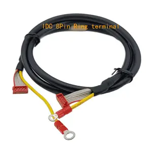 Micro Match Idc 8pin Ring Terminal Plug Connector Cable Harness Assembly