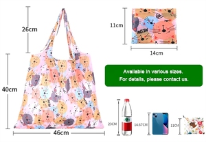 Sac fourre-tout promotionnel en toile écologique OEM avec couleurs assorties pour les réunions de famille - Product Image 3