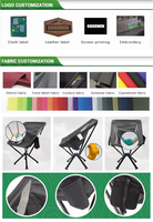 Chaises de plage et de camping pliantes de luxe portables à double siège inclinables avec parasol amovible, pare-soleil épaissi et structure en acier inoxydable