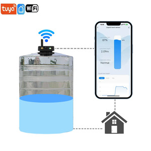 Meilleur détecteur <span class=keywords><strong>de</strong></span> <span class=keywords><strong>niveau</strong></span> intelligent sans fil TLC2502 TUYA IP67 - Surveillance des réservoirs d'eau, du carburant, <span class=keywords><strong>de</strong></span> l'huile, des silos à céréales et des aliments pour bétail - Product Image 1
