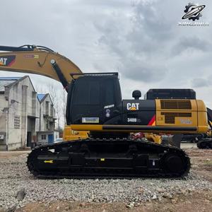 Excavatrice sur chenilles d'occasion CAT340D2L, 40 tonnes, godet de 2 m³, marque japonaise d'origine, grande taille, faible nombre d'heures, certifiée CE - Product Image 6