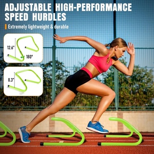 Kit d'entraînement complet d'agilité pour tous les niveaux et tous les âges, accessoires de <span class=keywords><strong>football</strong></span>, de soccer et de basketball - Product Image 4