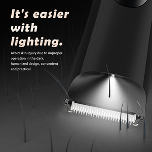 Tondeuse corporelle à lame en céramique de sécurité à bas <span class=keywords><strong>prix</strong></span>, rechargeable par USB, pour <span class=keywords><strong>homme</strong></span> et femme, pour le corps, le maillot et les poils du pubis - Product Image 4