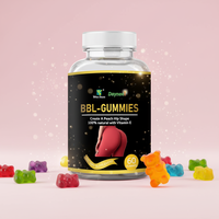 Gummies BBL à Marque Blanche : Amélioration Naturelle de la Beauté et Soutien à la Santé Intestinale – 60 Bonbons Gommeux, 2 Gommes par Jour pour Femmes Adultes