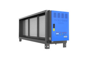 वाणिज्यिक रसोई इलेक्ट्रोस्टैटिक अवक्षेप धुआं एस्प फ़िल्टर फ्यूम शुद्ध गैस निपटान मशीनरी रेस्तरां के लिए - Product Image 4