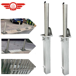 Bolardo de estacionamiento al por mayor, elevador de barrera, bolardo manual asistido, postes telescópicos para estacionamientos - Product Image 1