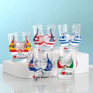 Verres à shot personnalisés avec logo, sublimation forme de corps sexy, verres à shot bikini femme sexy - Product Image 3