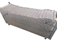 Bande transporteuse en acier inoxydable 304 Ligne de traitement des aliments Ceinture respirante
