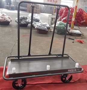 Carro profesional de cuatro ruedas de madera contrachapada para trabajo pesado, carro de paneles de yeso y carro de herramientas de mármol - Product Image 5