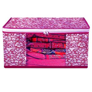 Handmade Chiku Pink Saree Covers With Zip Cover Packing <b>Bags</b> Saree Work Saree Cover For Women In Wholesale Price - Product Image 1