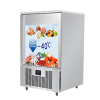 Congélateur et refroidisseur rapide Kolice CE 10 plateaux pour crème glacée, chambre froide, avec température de -36 à -40°C, efficacité énergétique de niveau 5, refroidissement par air BF-10