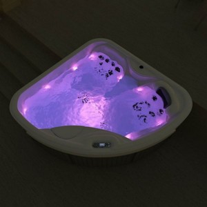 <span class=keywords><strong>Baignoire</strong></span> spa moderne en acrylique de 1.70m en forme d'éventail <span class=keywords><strong>Baignoire</strong></span> de massage à remous pour 2 adultes pour hôtels et villas certifiée SAA - Product Image 2