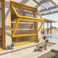 Ventanas Plegables de Aleación de Aluminio de Diseño Moderno, Estilo Acordeón, para Cocina, Villa, Hotel, Opción de Plegado Vertical, Control de Insectos