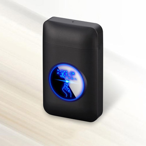 Bật Lửa Thuốc Lá Điện Tử Mới Có Đèn <span class=keywords><strong>LED</strong></span> Bật Lửa Sạc USB Tùy Chỉnh Logo - Product Image 6