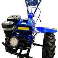 Matériel agricole en gros de 16 CV avec moteur à essence 190F, désherbeuse et cultivateur