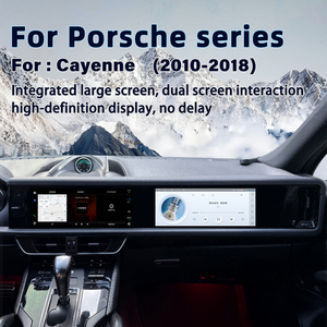 Pemutar DVD mobil sistem Android 13 24.6 inci navigasi GPS Multimedia untuk 2010 Porsche Cayenne 92A-2018 - Product Image 2