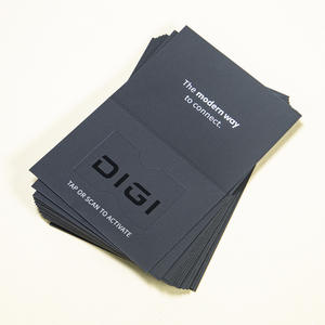 Boîte-cadeau d'enveloppe de dessin de papier de carton d'impression d'estampage à chaud de logo de marque personnalisé pour l'emballage de <span class=keywords><strong>carte</strong></span> VIP de <span class=keywords><strong>carte</strong></span> de crédit - Product Image 6