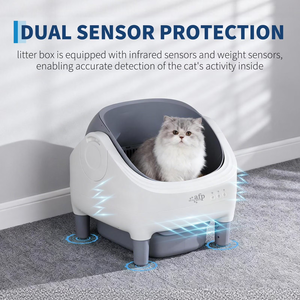 Lettiera per gatti AFP Effortless Odor Control & Smart con WIFI, autopulente, per più gatti - Product Image 2