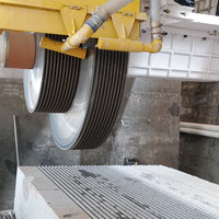 Cutter à blocs multi-lames Hualong certifié CE, à économie d'énergie de 30 %, avec contrôle PLC Siemens AI Bridge et moteur de 55 kW