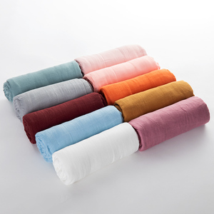 Manta de muselina suave y sedosa para bebés, transpirable y amigable con la piel, Unisex, paquete de 4 unidades - Product Image 2