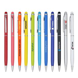 Bolígrafo Metálico Delgado de Lujo BKS LY7201, Colorido, con Logotipo Personalizado, Tinta Negra, Regalo para Oficina y Escuela, Precio Bajo Promocional, China - Product Image 2