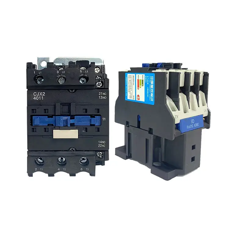 CJX2-1810 DIN 레일 3 상 1NO 모터 컨트롤러 AC 접촉기