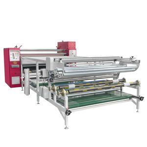 Bán Tự Động 600Mm Con Lăn Thăng Hoa Máy Truyền Nhiệt Tấm Loại Nhiệt Báo Chí Vải Cuộn In Ấn Khí Nén Cho New Cap - Product Image 3