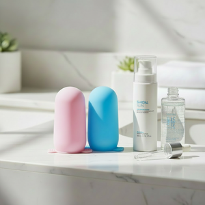 Silicone <b>Bottle</b> Covers for Travel Toiletry Skins Leak Proof Sleeves Reusable Multicolor Silicone Travel Size Container Sleeves - Product Image 6