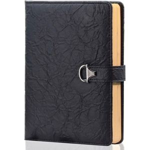 A5 Spiral Leather Address Book with Magnetic Closure 80 Sheets Promotional Use Lined Thick Durable Paper-Perfect <b>Gift</b> AF Origin - Product Image 1