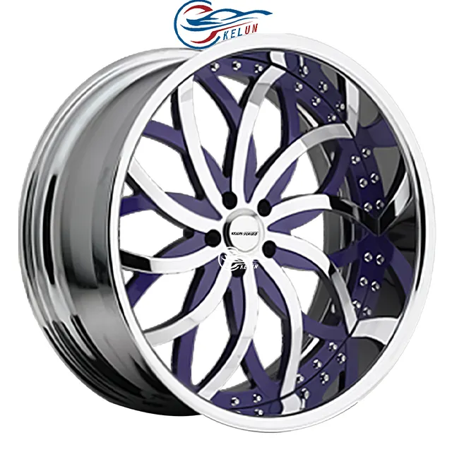 Most Selling Custom 22/24/26/28/30 Inch Forged Aluminum Alloy Concave Single Wire Wheels Series Rims