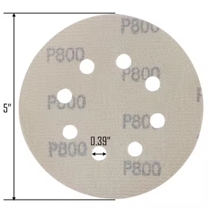 PMS 5 بوصة قرص الصنفرة الأصفر هوك وحلقة السيارات المعجون الرملي ورقة القرص - Product Image 3