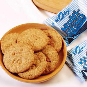 Nhà máy gửi 320g gói bánh quy ngũ cốc nguyên hạt ít béo lành mạnh không đường với hương vị trứng vị mặn trong túi - Product Image 1