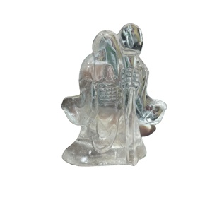 Rasoi di cristallo naturale intagliato a mano <span class=keywords><strong>falce</strong></span> <span class=keywords><strong>della</strong></span> <span class=keywords><strong>morte</strong></span> scythe crystal Grim Reaper scythe - Product Image 5