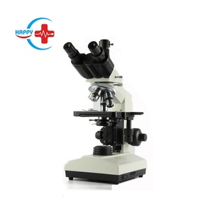 Microscope trinoculaire à lumière LED avec objectif apochromatique de haute qualité HC-B078B - Product Image 1