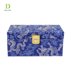 Nuevos juegos de joyería personalizados, regalo de té, <span class=keywords><strong>caja</strong></span> de embalaje de madera <span class=keywords><strong>MDF</strong></span> con materiales reciclados e impresión CMYK - Product Image 4