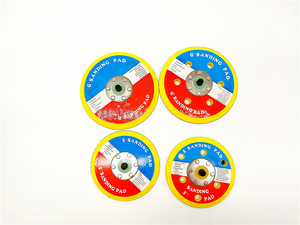 5 pulgadas 125mm doble acción gancho/gancho de bucle <span class=keywords><strong>DA</strong></span> al azar Orbital lijado lijadora respaldo Pad 5/16 "w/ <span class=keywords><strong>o</strong></span> agujero - Product Image 2