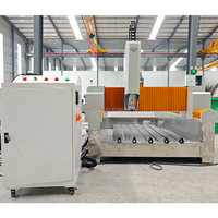 Máquina de Grabado Láser de Granito de un Solo Cabezal JK-1018 de 5.5KW, Router CNC para Piedra, Máquina de Tallado de Piedra 3D