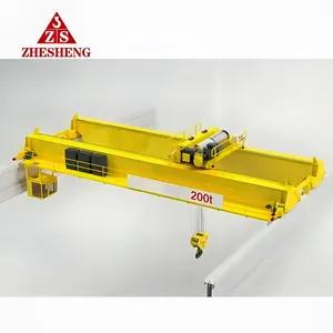 Unrivaled Processing 10t 20t 32t 50t 75t Explosion Proof Double Hooks Overhead Crane For Enhanced Manufacturing