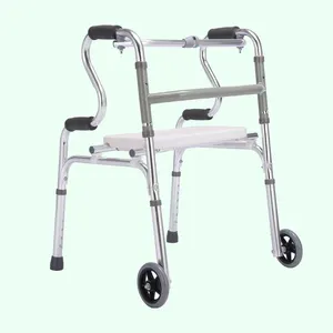 Healthcare Aluminum folding walking aids mobility walker sell to Thailand Markets